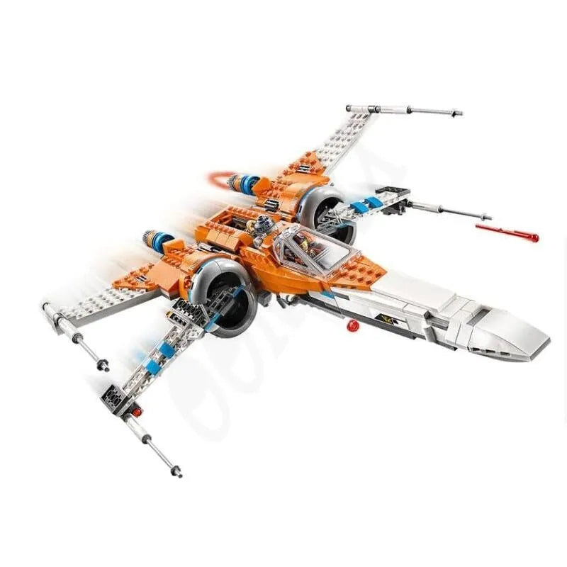 Building Blocks Star Wars MOC Poe Dameron’s X-Wing Bricks Toys 60019 - 4