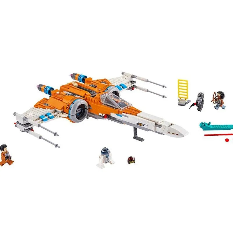 Star Wars MOC Poe X-Wing Bricks Toys 60019