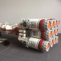 Thumbnail for Building Blocks MOC Star Wars Rebel Blockade Runner Bricks Toy 05046 - 15