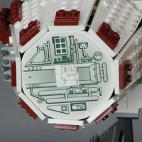 Thumbnail for Building Blocks MOC Star Wars Rebel Blockade Runner Bricks Toy 05046 - 21