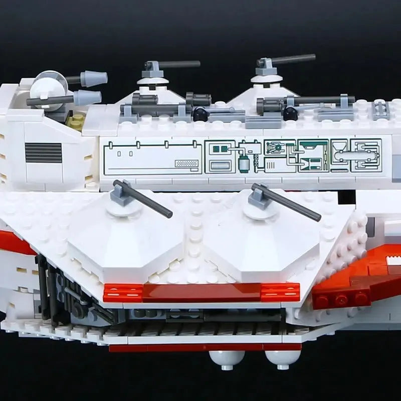 Building Blocks MOC Star Wars Rebel Blockade Runner Bricks Toy 05046 - 9