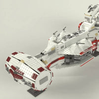 Thumbnail for Building Blocks MOC Star Wars Rebel Blockade Runner Bricks Toy 05046 - 11