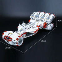 Thumbnail for Building Blocks MOC Star Wars Rebel Blockade Runner Bricks Toy 05046 - 10