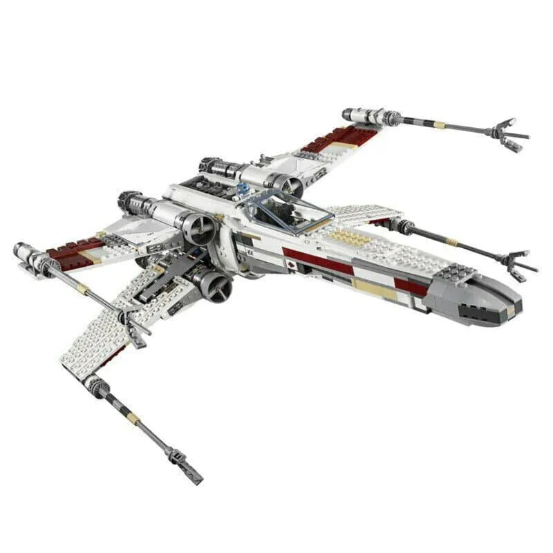 Building Blocks Star Wars MOC Red Five X-Wing Star Fighter Bricks Toy 05039 - 1