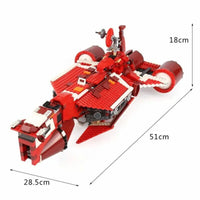 Thumbnail for Building Blocks MOC Star Wars Republic Cruiser Bricks Toys 05070 EU Construction Set Toys - 5