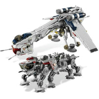 Thumbnail for Building Blocks MOC Star Wars Republic Dropship AT - OT Walker Bricks Toy 05053 - 2