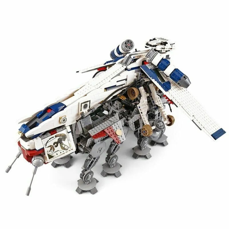 Building Blocks MOC Star Wars Republic Dropship AT-OT Walker Bricks Toy 05053 Construction Set Toys - 14
