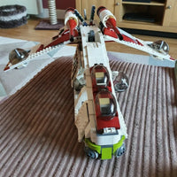 Thumbnail for Building Blocks Star Wars MOC Republic Gunship Cruiser Bricks Toy 05041 - 15