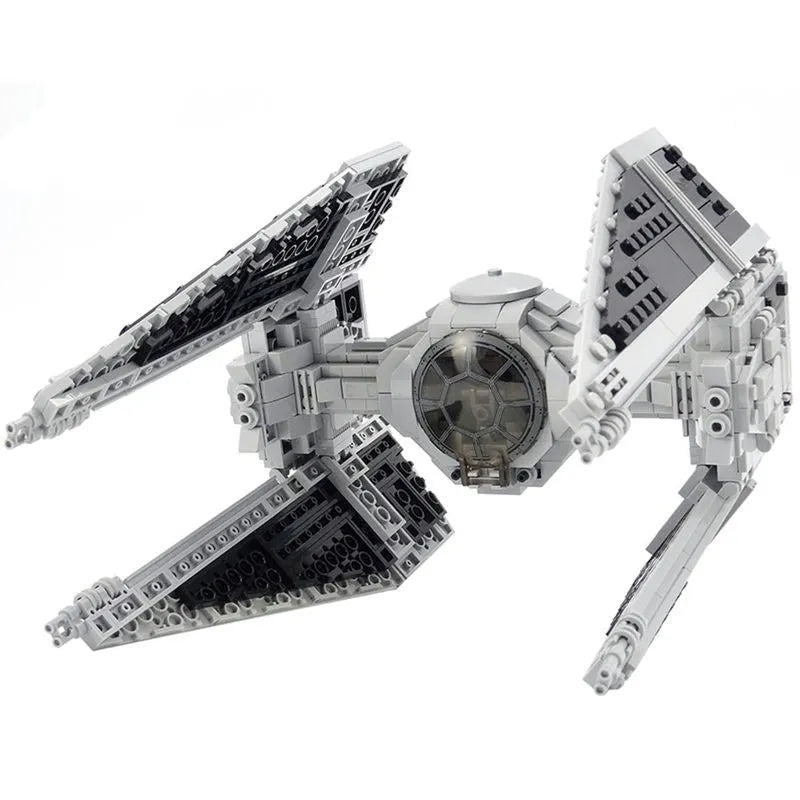 Building Blocks Star Wars MOC Custom Space Interceptor Bricks Toy Construction Set Toys - 2