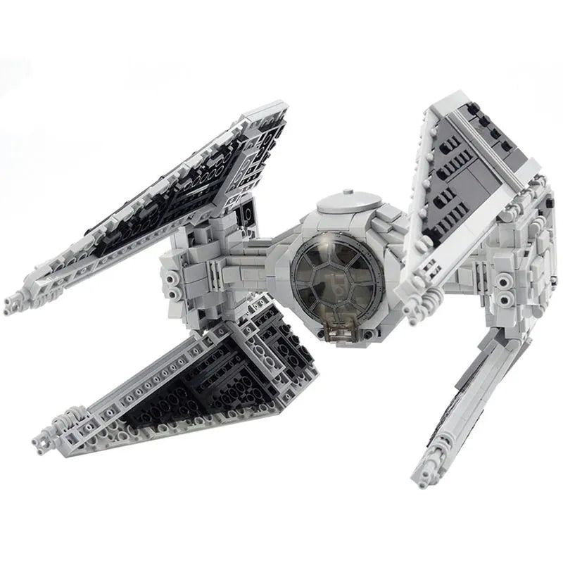Building Blocks Star Wars MOC Custom Space Interceptor Bricks Toy - 2