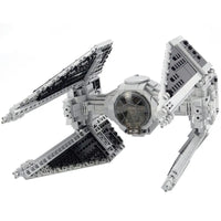 Thumbnail for Building Blocks Star Wars MOC Custom Space Interceptor Bricks Toy Construction Set Toys - 2