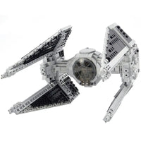 Thumbnail for Building Blocks Star Wars MOC Custom Space Interceptor Bricks Toy - 2