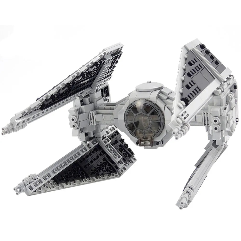 Building Blocks Star Wars MOC Custom Space Interceptor Bricks Toy - 1