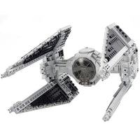 Thumbnail for Building Blocks Star Wars MOC Custom Space Interceptor Bricks Toy - 1