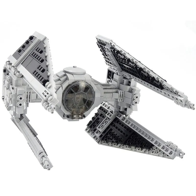 Building Blocks Star Wars MOC Custom Space Interceptor Bricks Toy - 3