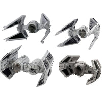 Thumbnail for Building Blocks Star Wars MOC Custom Space Interceptor Bricks Toy Construction Set Toys - 4