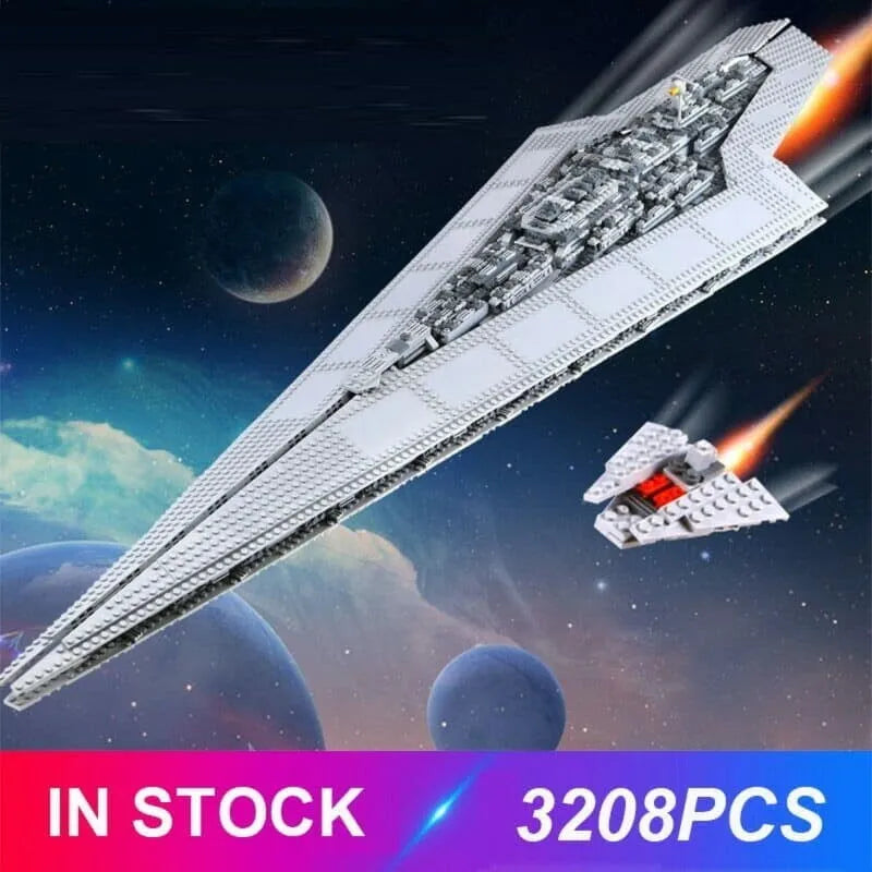 Building Blocks Star Wars MOC Super Destroyer Bricks Toys 05028 - 5