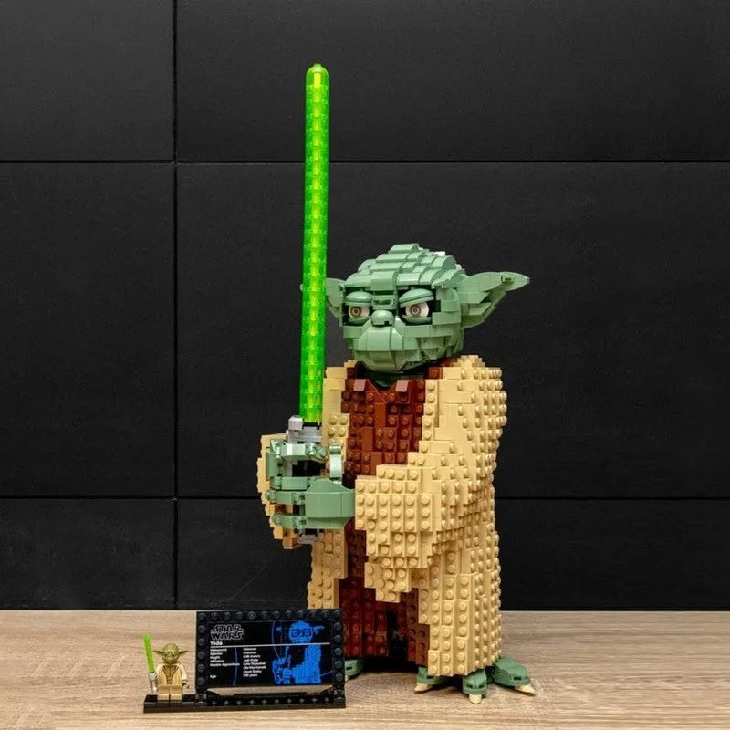 Building Blocks Star Wars The MOC UCS Yoda Bricks Toys 81099 Construction Set Toys - 2