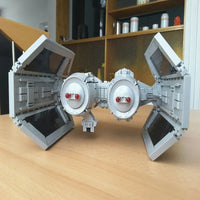 Thumbnail for Building Blocks Star Wars MOC Custom Tie Bomber Bricks Toy 13952 - 7