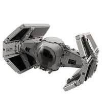 Thumbnail for Building Blocks Star Wars Custom MOC Tie Fighter Bricks Toy 14383 - 1