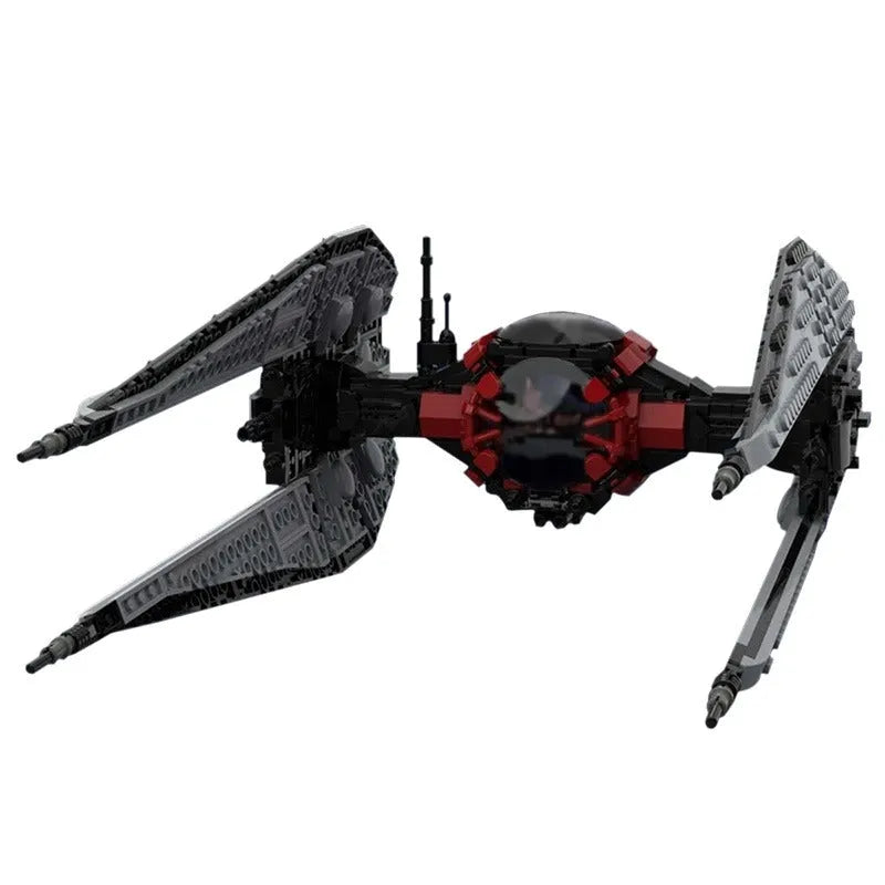 Building Blocks Star Wars MOC Custom Tie Fighter Bricks Toy 34882 - 5