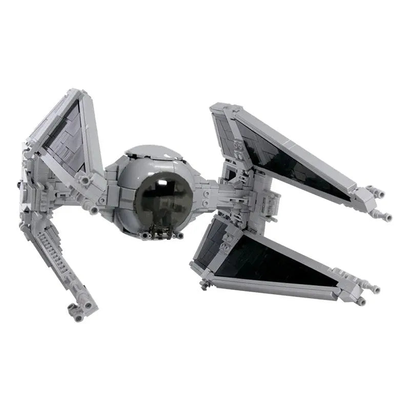 Building Blocks Star Wars Custom MOC TIE Fighter Interceptor Bricks Toy - 2