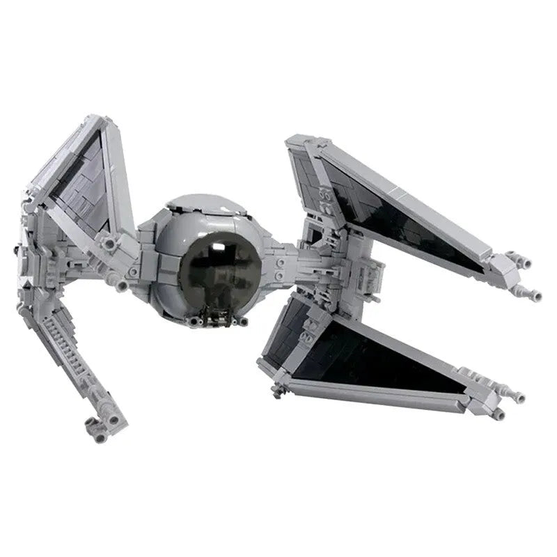 Building Blocks Star Wars Custom MOC TIE Fighter Interceptor Bricks Toy - 7
