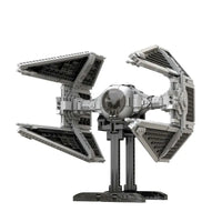 Thumbnail for Building Blocks Star Wars MOC Custom Tie Interceptor Bricks Toy Construction Set Toys - 3