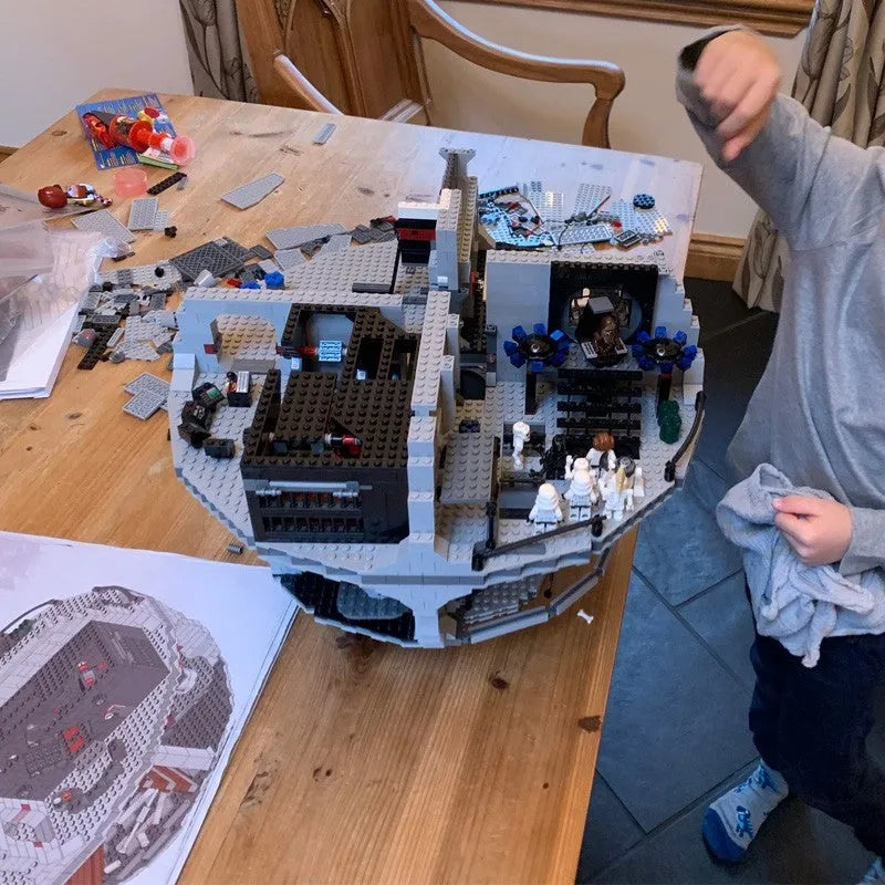 Building Blocks MOC Star Wars UCS Death Star Bricks Toys EU 05063 Construction Set Toys - 10