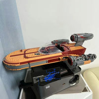 Thumbnail for Building Blocks Star Wars UCS MOC Luke Skywalker’s Landspeeder Bricks Toy EU Construction Set Toys - 7