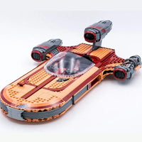 Thumbnail for Building Blocks Star Wars UCS MOC Luke Skywalker’s Landspeeder Bricks Toy EU - 11