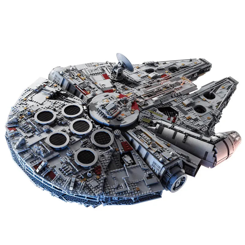 Building Blocks Star Wars MOC UCS Millennium Falcon Bricks Kids Toys Canada Stock - 5