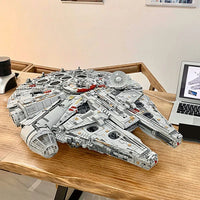Thumbnail for Building Blocks MOC Star Wars UCS Millennium Falcon Bricks Toy 05132 - 15