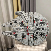 Thumbnail for Building Blocks MOC Star Wars UCS Millennium Falcon Bricks Toy 05132 - 8