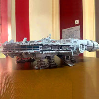 Thumbnail for Building Blocks MOC Star Wars UCS Millennium Falcon Bricks Toy 05132 - 9