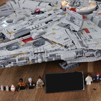 Thumbnail for Building Blocks Star Wars MOC UCS Millennium Falcon Bricks Toys 05033 Construction Set Toys - 6