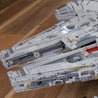 Thumbnail for Building Blocks Star Wars MOC UCS Millennium Falcon Bricks Toys 05033 Construction Set Toys - 5