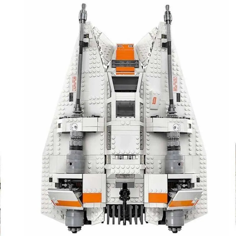 Building Blocks Star Wars UCS MOC Snowspeeder Aircraft Bricks Toys - 1