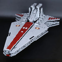 Thumbnail for Building Blocks Star Wars UCS MOC Venator Republic Attack Cruiser Bricks Toy - 1