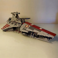 Thumbnail for Building Blocks MOC Star Wars Venator Republic Attack Cruiser Bricks Toys - 8