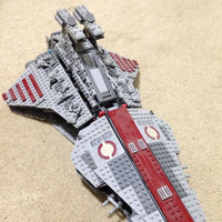 Thumbnail for Building Blocks MOC Star Wars Venator Republic Attack Cruiser Bricks Toys - 10