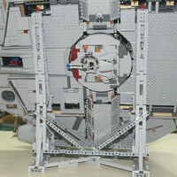 Thumbnail for Building Blocks Star Wars MOC Vertical Display Stand for Millennium Falcon - 4