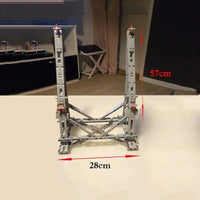 Thumbnail for Building Blocks Star Wars MOC Vertical Display Stand for Millennium Falcon - 5
