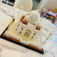 Thumbnail for Building Blocks MOC Street Creator Experts Taj Mahal Bricks Kids Toys - 2