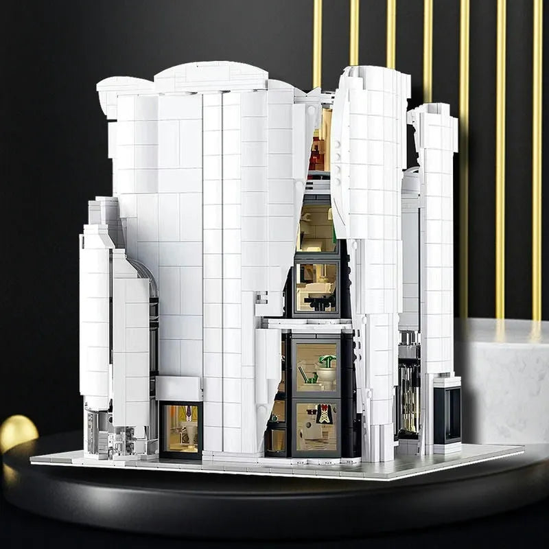 Building Blocks Street Expert MOC Luxury Flagship Store Bricks Toys Construction Set Toys - 6