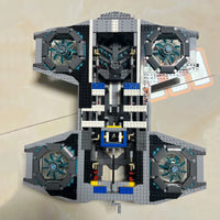 Thumbnail for Building Blocks Super Hero MOC 07043 SHIELD Helicarrier Bricks Toys - 19