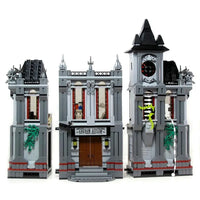 Thumbnail for Building Blocks Super Hero MOC 07044 Arkham Asylum Breakout Bricks Toy - 5