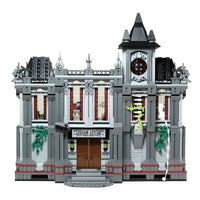 Thumbnail for Building Blocks Super Hero MOC 07044 Arkham Asylum Breakout Bricks Toy - 6