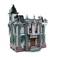 Thumbnail for Building Blocks Super Hero MOC 07044 Arkham Asylum Breakout Bricks Toy - 3