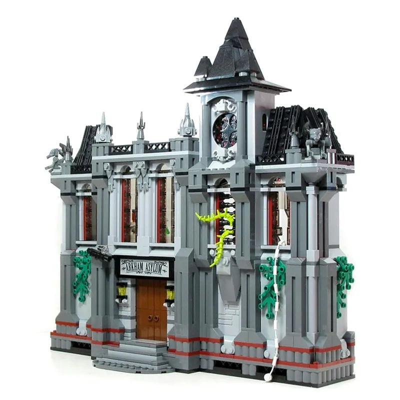 Building Blocks Super Hero MOC 07044 Arkham Asylum Breakout Bricks Toy - 1